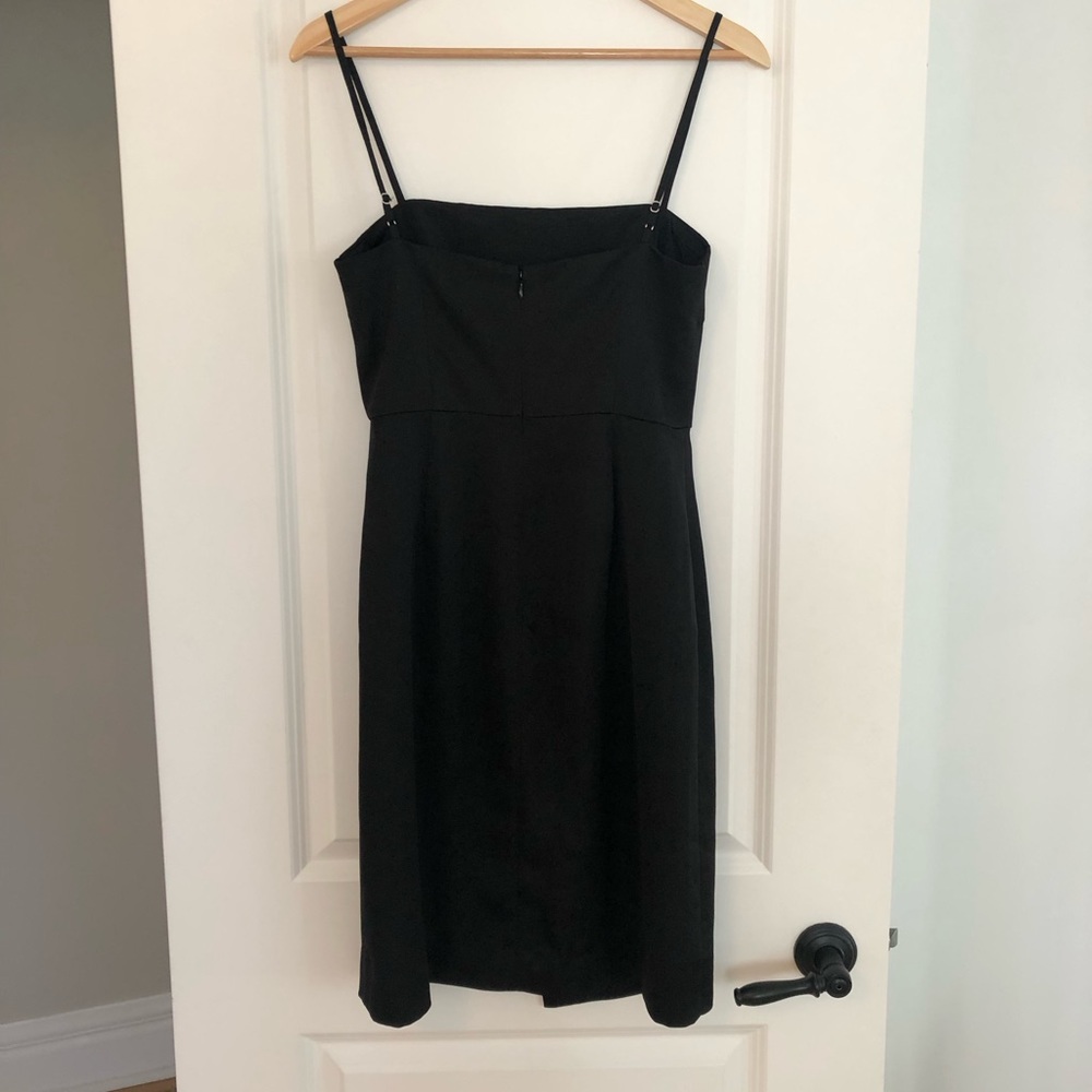 J. Crew Black Spaghetti-Strap Midi Dress - Picture 3 of 8